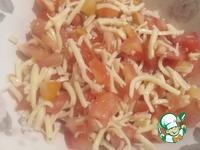 Гнездас сыром и томатами ингредиенты