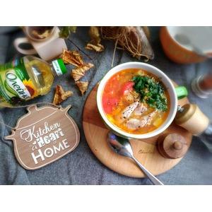 Чечевичный суп с репой