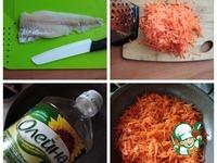 Минтай со сметаной и морковью ингредиенты