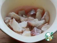 Рыбная запеканка со шпинатным соусом ингредиенты