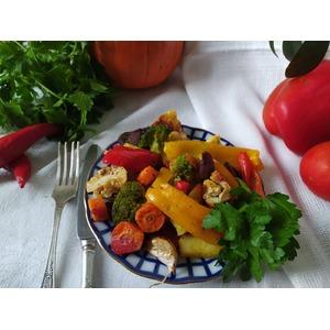 Печеные овощи в духовке