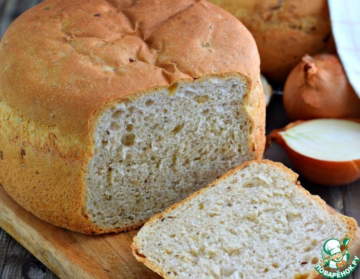 Рецепт: Хлеб домашний с луком