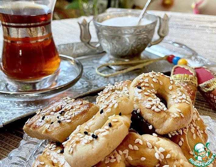Рецепт: Настоящее турецкое солёное печенье