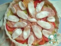 Пицца с кабачками и шницелем ингредиенты