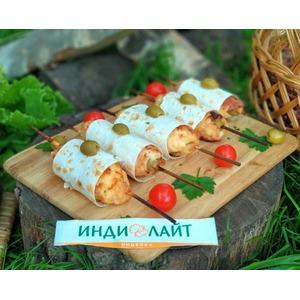 Шашлык из индейки с начинкой