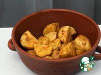 Курица тандури с картофелем в специях ингредиенты