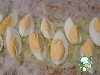 Капуста с яйцом в лаваше Гармошка ингредиенты