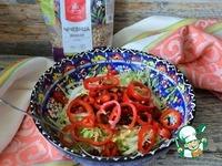 Салат с чечевицей и вялеными томатами ингредиенты