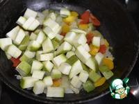 Гречка с овощным рагу А-ля писто ингредиенты