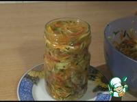 Салат из кабачков по-корейски на зиму ингредиенты