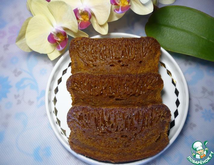 Рецепт: Сотовый торт Кек Саранг Семут