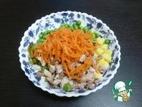 Оливье с морковью по-корейски ингредиенты