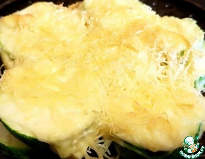 Рецепт: Кабачки, запеченные с сыром