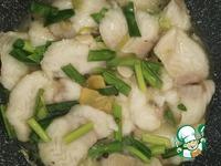 Рыба с имбирем и зеленым луком ингредиенты