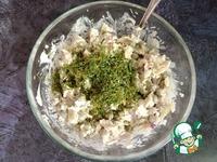 Салат с зелёным горошком и курицей ингредиенты