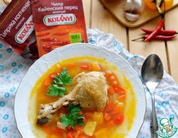 Рецепт: Легкий лентяйский суп