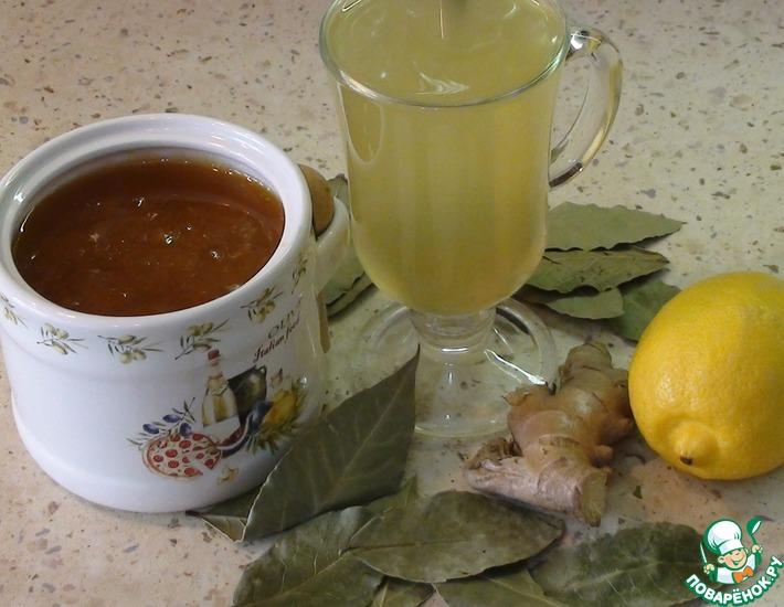 Рецепт: Чай с лавровым листом от кашля