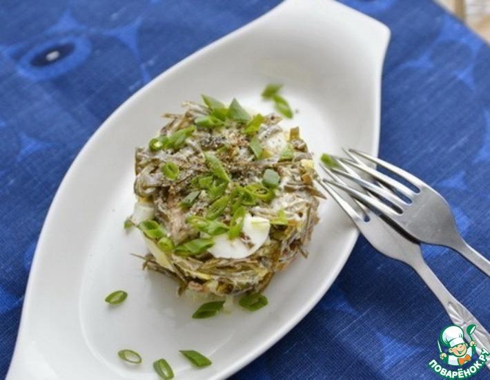 Рецепт: Салат из морской капусты