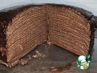 Шоколадный блинный торт ингредиенты