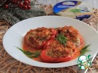 Перец, фаршированный курицей, овсянкой и сыром ингредиенты