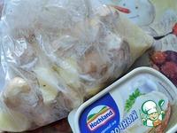 Запечённый картофель с грибами и сыром ингредиенты