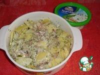 Галета с картофелем, беконом и сыром ингредиенты