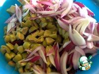 Свекольный салат с авокадо ингредиенты