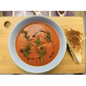 Очень вкусный томатный суп с фенхелем