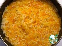 Тыквенно-морковный рисовый гарнир/каша ингредиенты