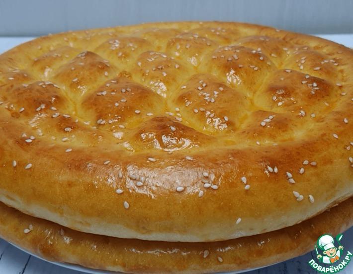 Рецепт: Турецкий хлеб «Рамазан пиде»