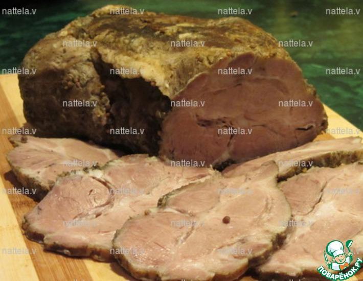 Рецепт: Сочное мясо в мультиварке