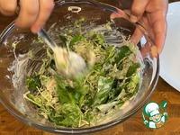 Салат с заправкой из печени трески ингредиенты