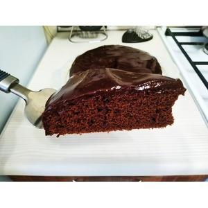 Простой шоколадный пирог-торт