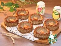 Нутово-гречневые корзиночки с луковым соусом ингредиенты