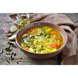 Щавелевый суп с рисом и овощами