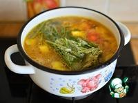 Щавелевый суп с рисом и овощами ингредиенты