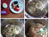Тушёная куриная грудка с овощами ингредиенты