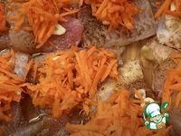 Пангасиус с морковью, в духовке ингредиенты