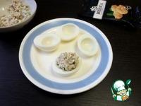 Яйца, фаршированные индейкой с орехами ингредиенты
