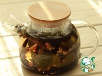 Смородиновый чай из веточек с ягодами ингредиенты
