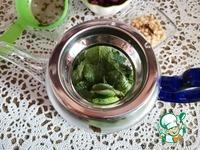Зелёный чай с мятой и кедровыми орешками ингредиенты