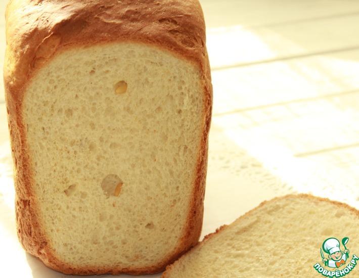 Рецепт: Хлеб с кедровым ароматом в хлебопечке