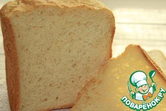 Рецепт: Молочно-кефирный хлеб в хлебопечке