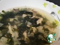 Суп из рыбы с морскими водорослями ингредиенты