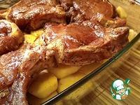Свиная корейка на косточке с картофелем ингредиенты