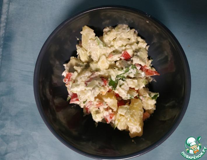 Рецепт: Картофельный салат с авокадо