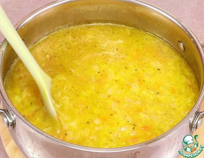 Рецепт: Постный суп из чечевицы