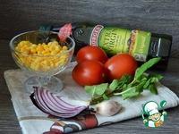Салат из помидоров и кукурузы ингредиенты