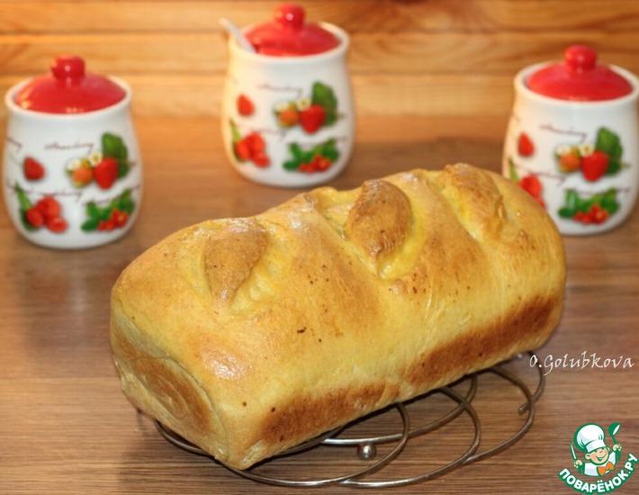 Рецепт: Пряный хлеб с луком и чесноком