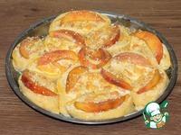 Пирог с творожным сыром и персиками ингредиенты